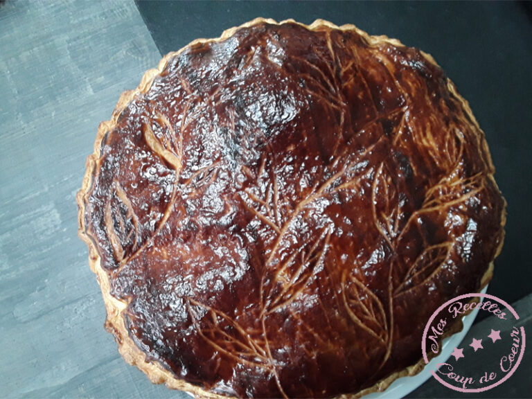 Galette des rois à la frangipane