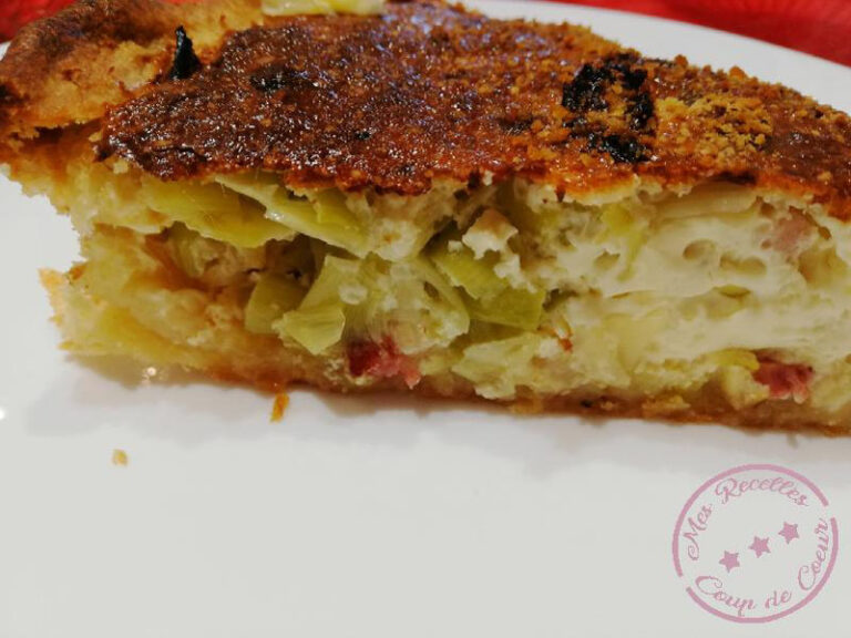 Quiche aux poireaux