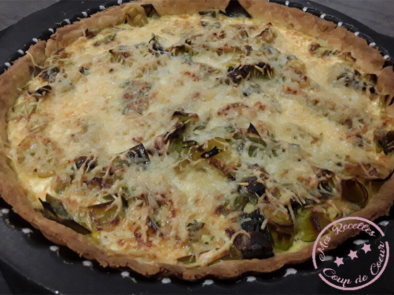 Tarte aux poireaux