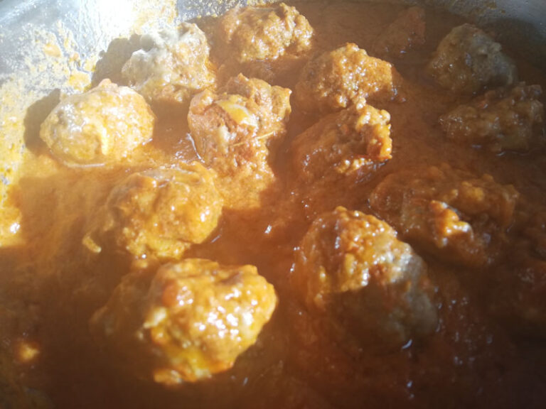 Boulettes de boeuf à la tomate