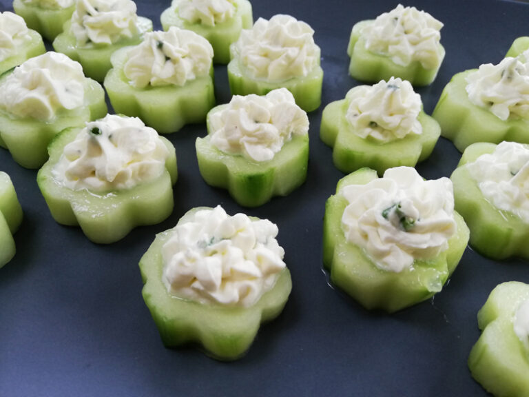 Concombre au mascarpone