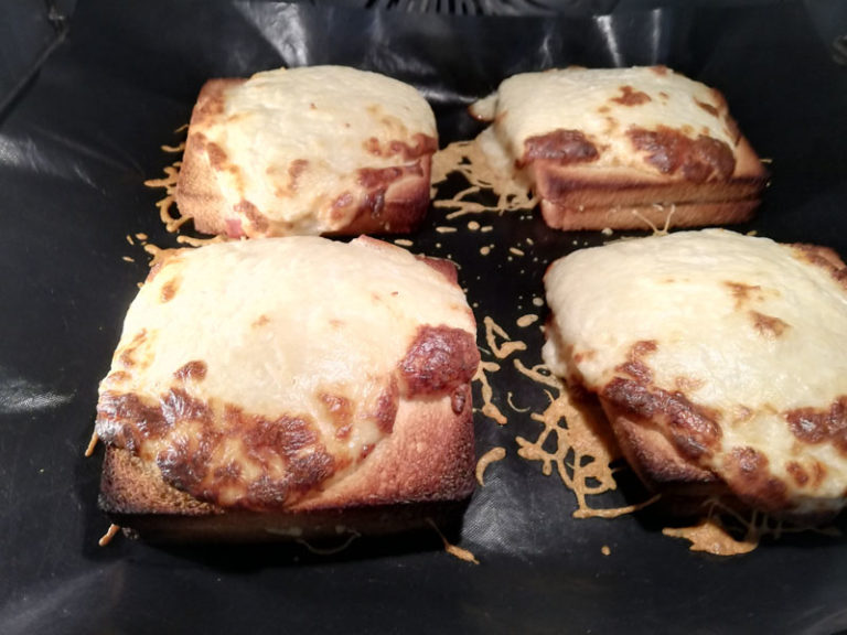 Croque-monsieur au four