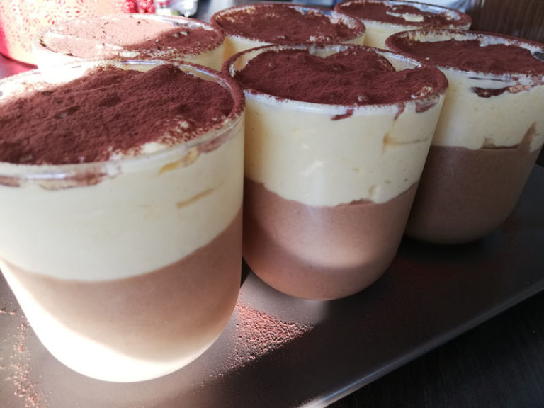 Mousse aux trois chocolats