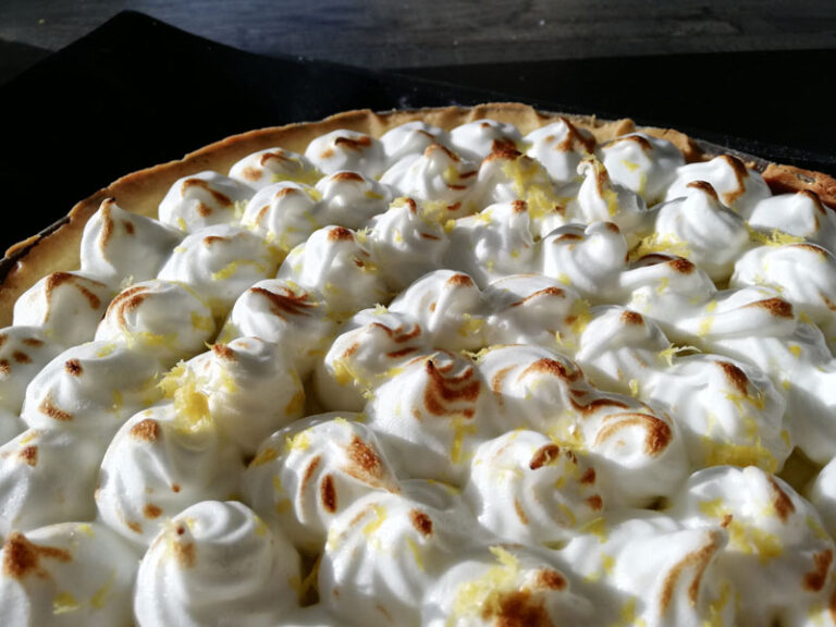 Tarte au citron meringuée